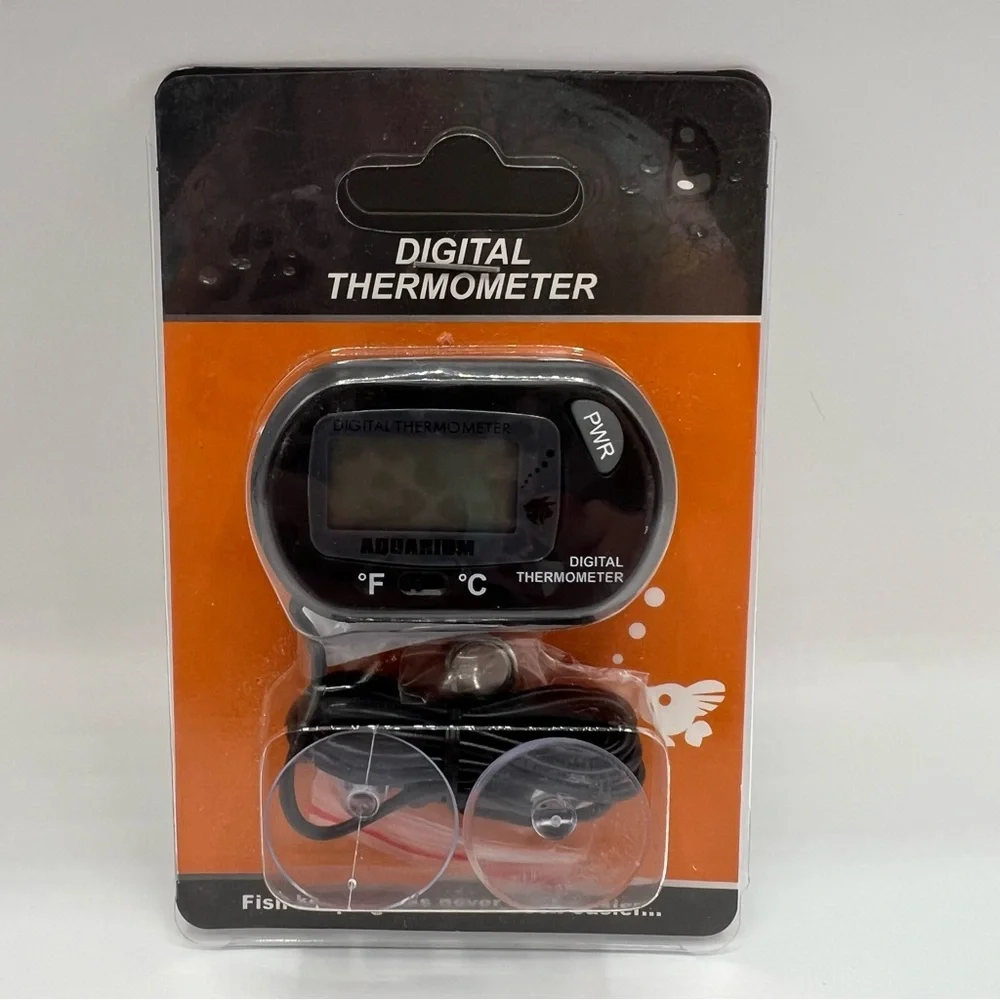 NWT Digital Aquarium Thermometer Fish Tank Water Terrarium Temperature